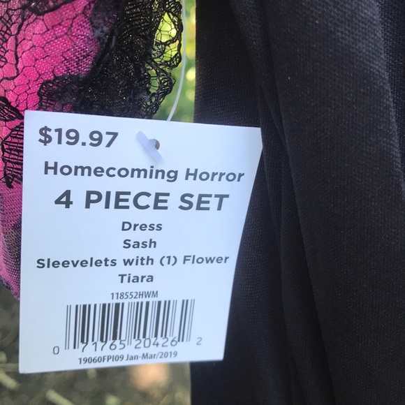 NWT Homecoming Horror 4 pc Zombie Costume L 10-12 - Picture 3 of 16